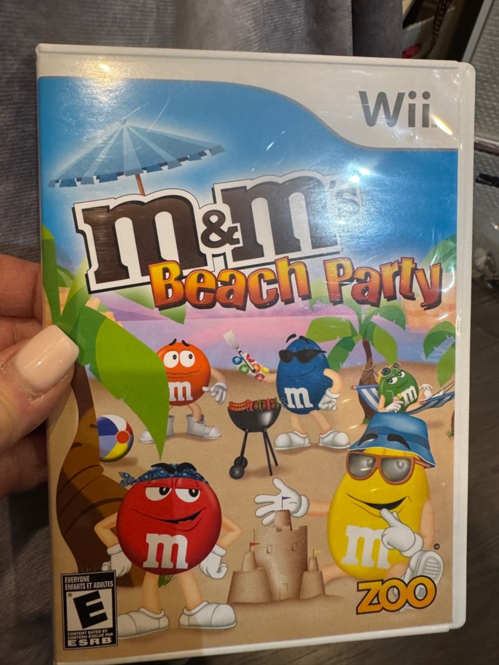 Wii M&M's Beach Party Video Game - Yellow / Multicolor